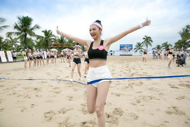 Ngắm hình thể săn chắc của các thí sinh Hoa hậu Việt Nam 2018