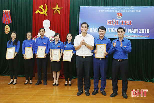Thi báo cáo viên giỏi Tỉnh đoàn Hà Tĩnh năm 2018