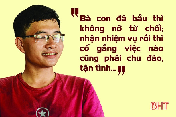 Phó bí thư chi bộ “9X” kể chuyện “ăn cơm nhà vác tù và hàng tổng” ảnh 1 Phó bí thư chi bộ “9X” kể chuyện “ăn cơm nhà vác tù và hàng tổng”