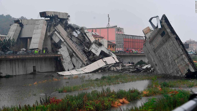 Lãnh đạo công ty điều hành cầu cao tốc đổ sập ở Italy bị kêu gọi từ chức