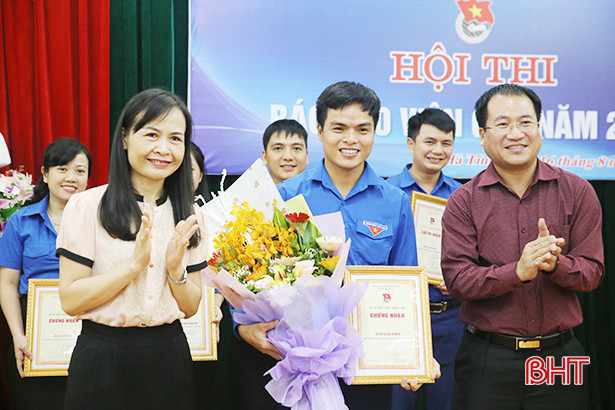 Thi báo cáo viên giỏi Tỉnh đoàn Hà Tĩnh năm 2018
