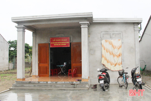 Huyện Nghi Xuân hỗ trợ 340 triệu đồng làm nhà tình nghĩa