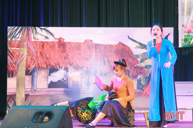 Can Lộc chung kết Liên hoan dân ca ví, giặm Nghệ Tĩnh