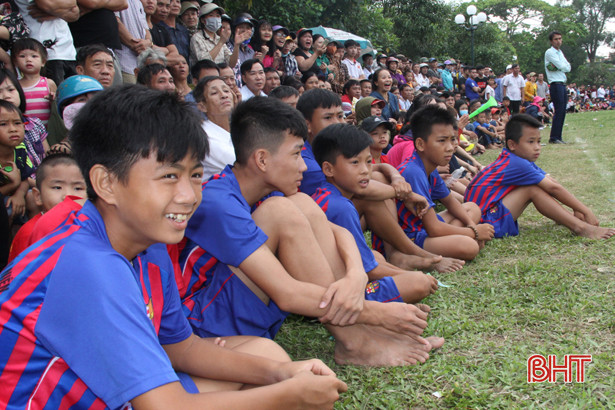 Cổ Đạm vô địch Giải bóng đá thiếu niên huyện Nghi Xuân