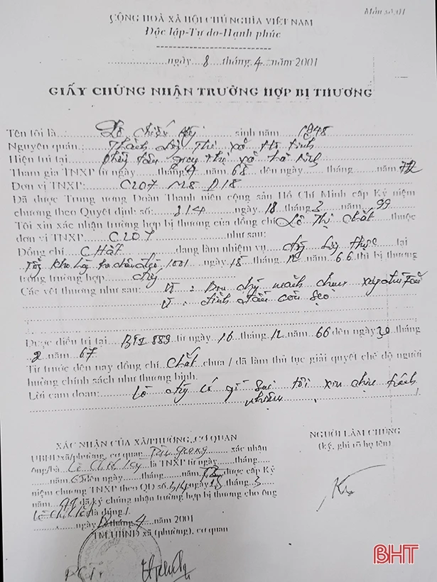 Làm giả hồ sơ thương binh, hưởng chế độ hơn 16 năm mới bị phát hiện