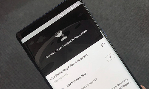 Hiện nay, người dùng Việt Nam không còn xem được livestream Asiad 2018 qua Vidio. Bản quyền online siết chặt trước trận đầu của Việt Nam tại Asiad