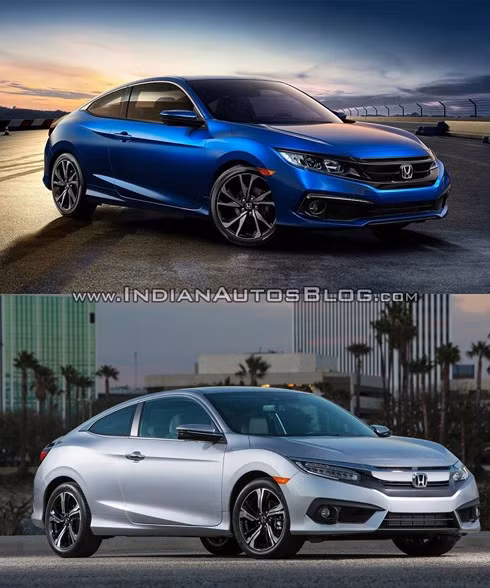 Honda Civic 2016 và Honda Civic 2019 có gì khác biệt?