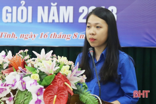 Thi báo cáo viên giỏi Tỉnh đoàn Hà Tĩnh năm 2018