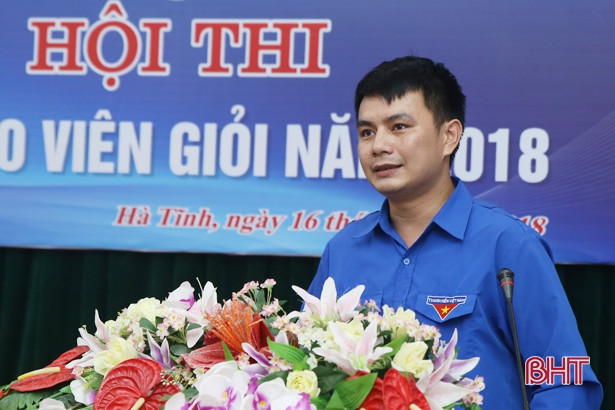 Thi báo cáo viên giỏi Tỉnh đoàn Hà Tĩnh năm 2018