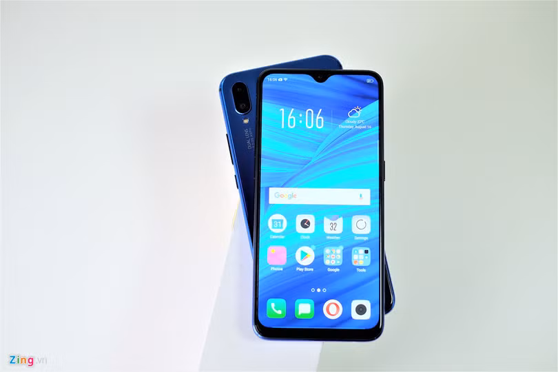 Oppo F9 đọ dáng Huawei nova 3i - di động camera kép sáng giá tầm trung
