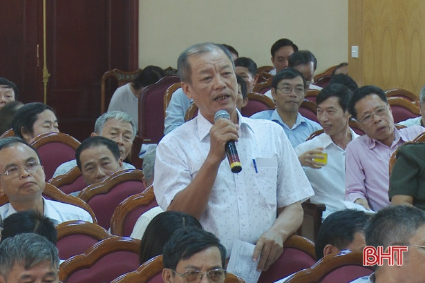 Lãnh đạo thành phố Hà Tĩnh đối thoại với đội ngũ cán bộ cơ sở