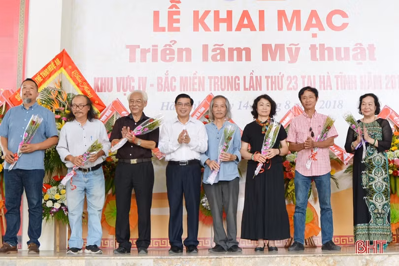 130 tác phẩm dự Triển lãm Mỹ thuật - Bắc miền Trung lần thứ 23 tại Hà Tĩnh