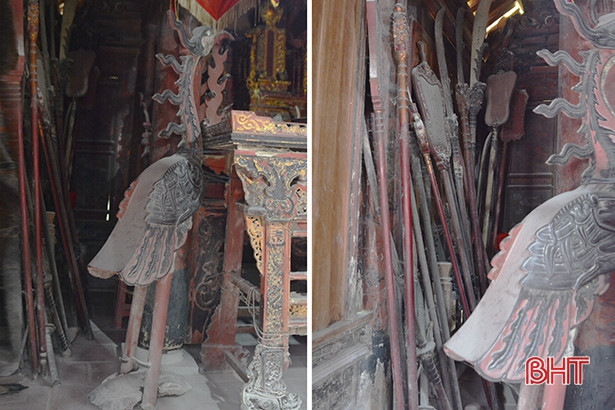 Di tích Quốc gia đền Bạch Vân xuống cấp đáng báo động