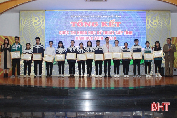 85 sản phẩm đoạt giải tại Cuộc thi Khoa học - Kỹ thuật cấp tỉnh