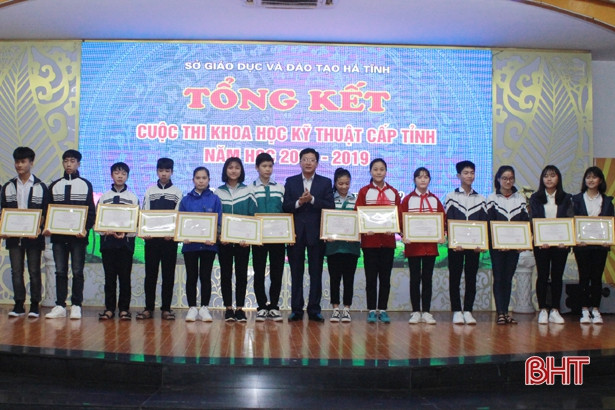 85 sản phẩm đoạt giải tại Cuộc thi Khoa học - Kỹ thuật cấp tỉnh