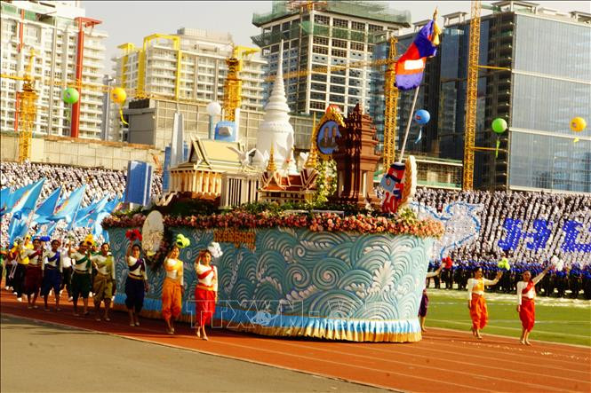 Campuchia kỷ niệm trọng thể 40 năm ngày lật đổ chế độ diệt chủng Khmer Đỏ