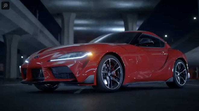Thêm nhiều hình ảnh của Toyota Supra 2020 xuất hiện