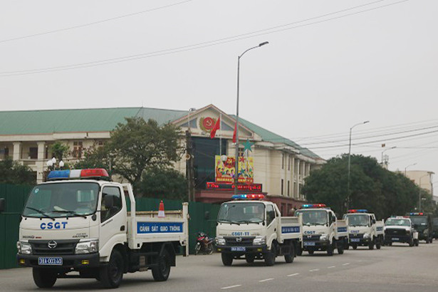 TP Hà Tĩnh ra quân cao điểm tấn công trấn áp tội phạm dịp Tết Nguyên đán