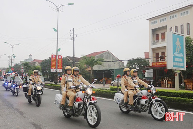 TP Hà Tĩnh ra quân cao điểm tấn công trấn áp tội phạm dịp Tết Nguyên đán