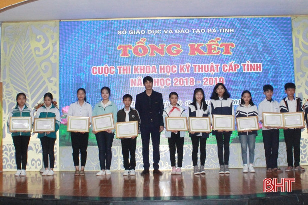 85 sản phẩm đoạt giải tại Cuộc thi Khoa học - Kỹ thuật cấp tỉnh