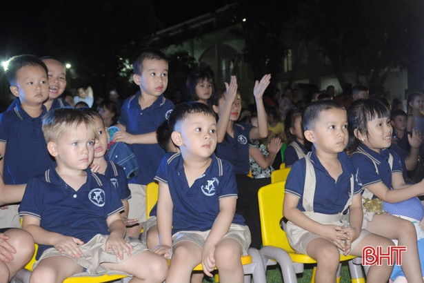 “Ngày con trưởng thành” ở Trường Mầm non Trung Kiên