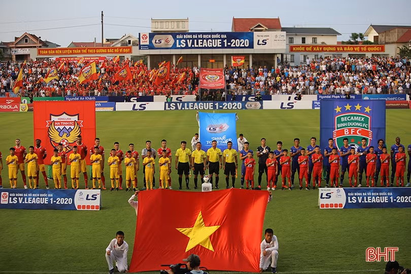 Trực tiếp Hồng Lĩnh Hà Tĩnh vs Becamex Bình Dương