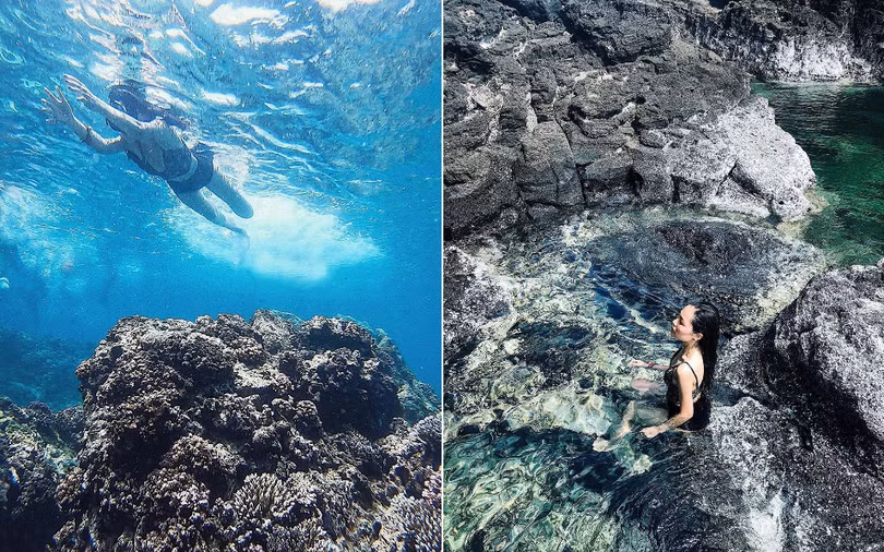 3 hồ bơi tự nhiên giữa biển ở Việt Nam