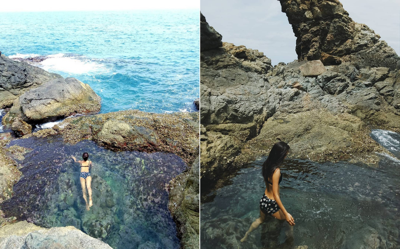 3 hồ bơi tự nhiên giữa biển ở Việt Nam