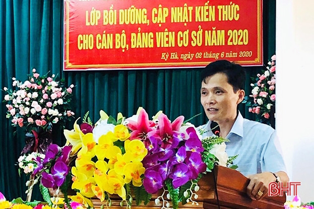 Trang bị kiến thức cho hơn 1.200 cán bộ thôn, công chức cấp xã ở TX Kỳ Anh