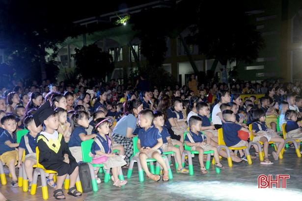 “Ngày con trưởng thành” ở Trường Mầm non Trung Kiên