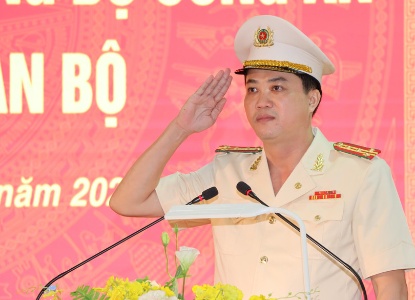 Đại tá Nguyễn Viết Giang. Ảnh: Công an Lai Châu 12 tân giám đốc công an các tỉnh, thành vừa được bổ nhiệm