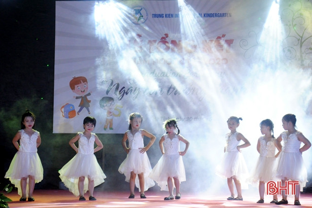 “Ngày con trưởng thành” ở Trường Mầm non Trung Kiên