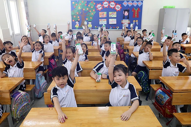 Nhân rộng niềm vui mang tên “Sữa học đường”