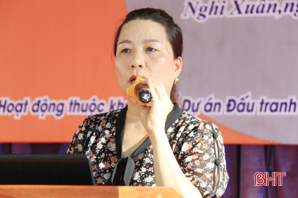 Trang bị kiến thức về chống mua bán người cho học sinh THPT huyện Nghi Xuân