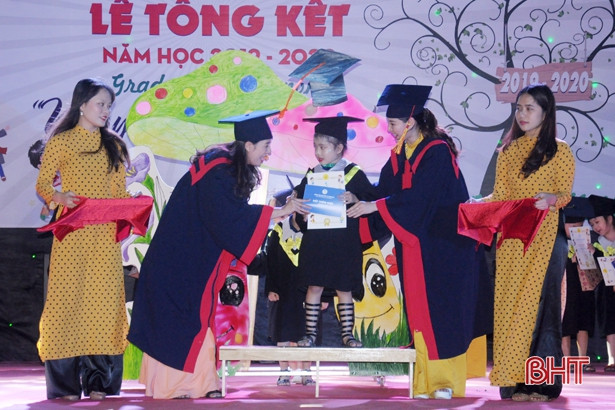 “Ngày con trưởng thành” ở Trường Mầm non Trung Kiên