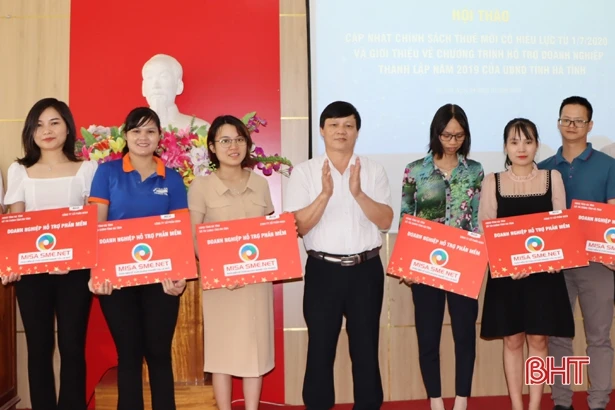 Hà Tĩnh hỗ trợ gần 500 doanh nghiệp trang bị phần mềm kế toán