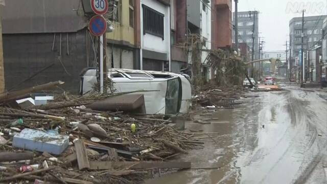 Số người thiệt mạng, mất tích do mưa lũ tại Nhật Bản tăng nhanh