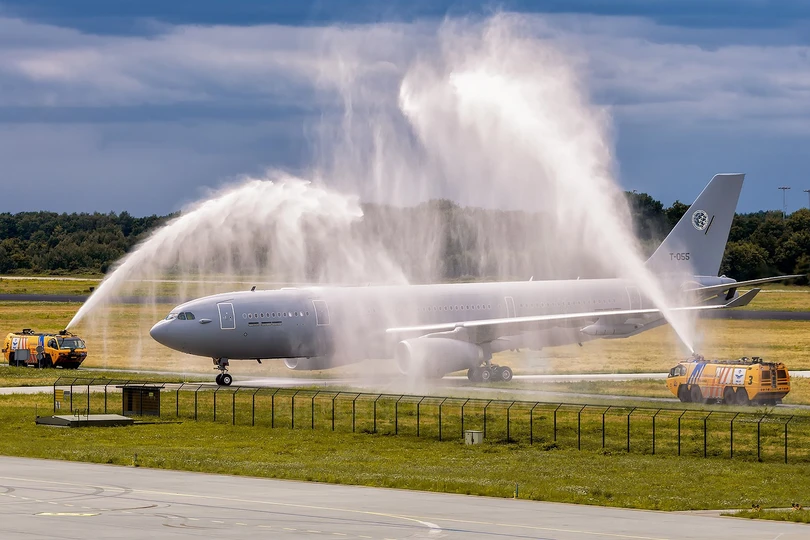 NATO nhận máy bay tiếp nhiên liệu Airbus A330 đầu tiên