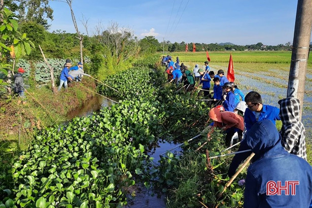 Tuổi trẻ Hà Tĩnh đồng loạt tham gia chiến dịch Thanh niên tình nguyện hè