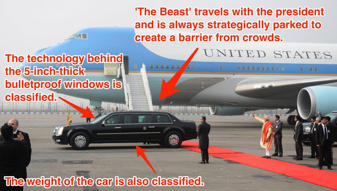the beast phao dai di dong cua tong thong trump