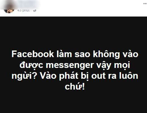 cach sua loi khong dung duoc facebook messenger tren ios