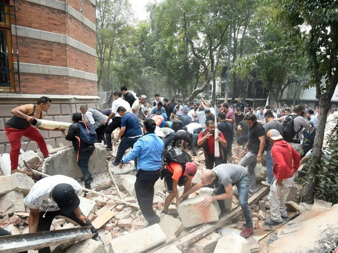 the gioi ngay qua dong dat manh o mexico it nhat 119 nguoi thiet mang