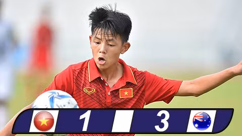 thua australia u16 viet nam cho van may de du vck u16 chau a 2018