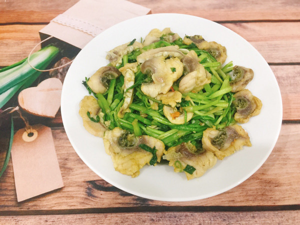 ca tram xao rau can don gian ma ngon mieng