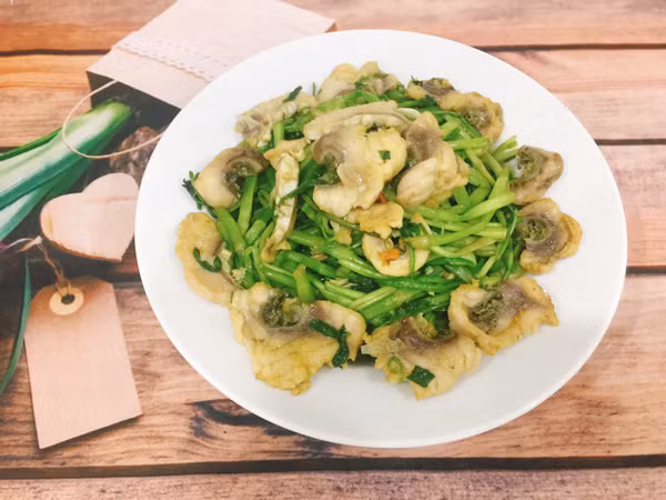 ca tram xao rau can don gian ma ngon mieng