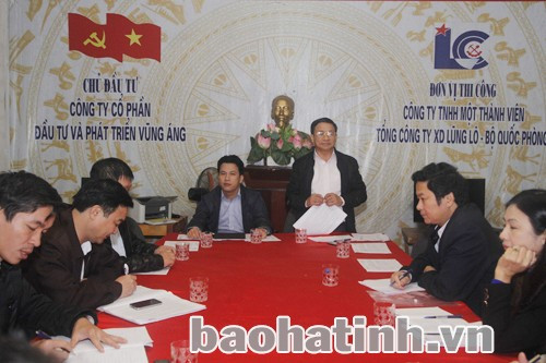 ... và yêu cầu chủ đầu tư phải thường xuyên đốc thúc, kiểm tra tiến độ thi công của các nhà thầu