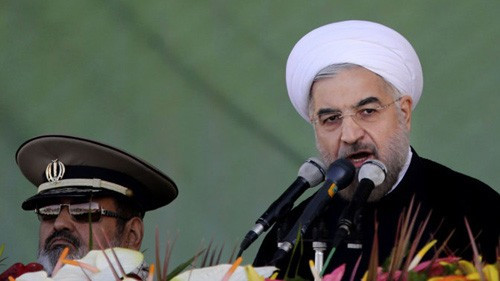 Tổng thống Iran Hassan Rowhani (Ảnh: AP)