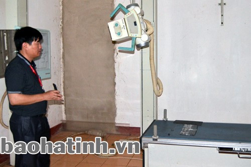 Máy chụp Xquang bị lỗi nhưng vẫn phải cố dùng
