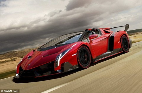 Siêu xe Lamborghini Veneno Roadster