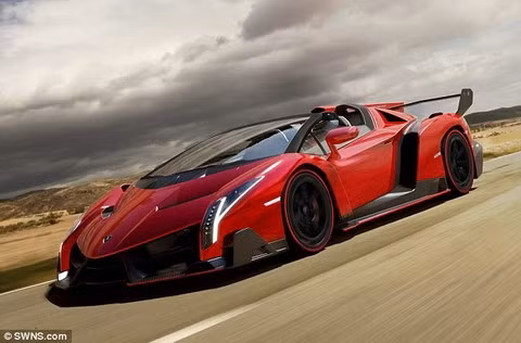 Siêu xe Lamborghini Veneno Roadster